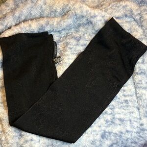 Gucci Black Glitter Shimmer Scarf Italy 56” Long Neckerchief Elegant